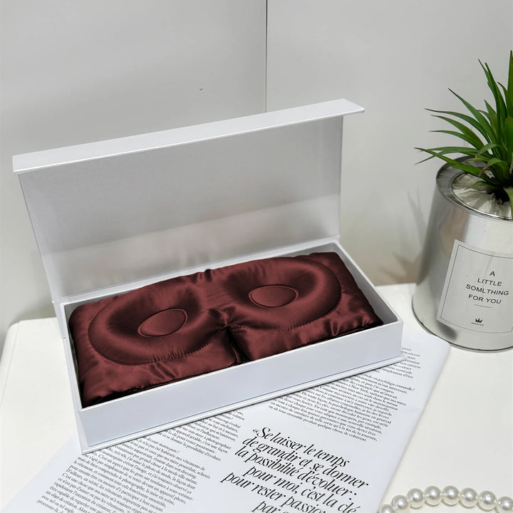 Lumiere Contoured Pure Silk Sleep Mask