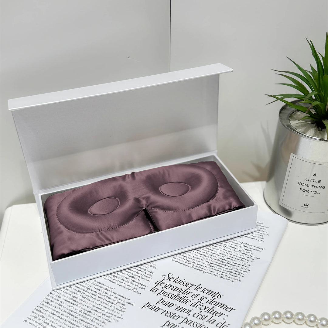 Lumiere Contoured Pure Silk Sleep Mask