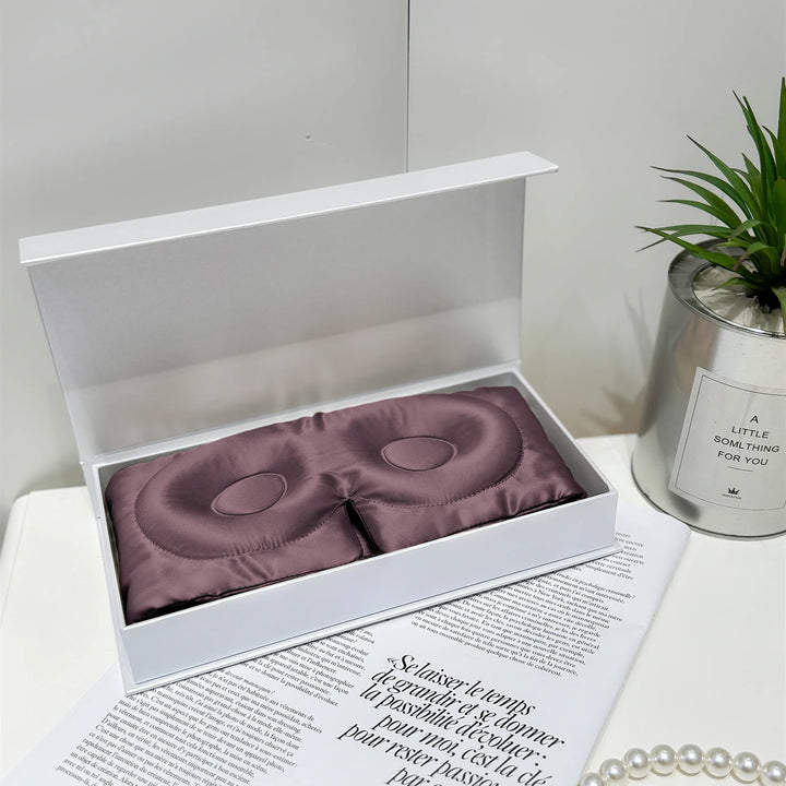Lumiere Contoured Pure Silk Sleep Mask
