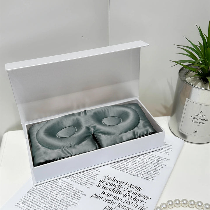 Lumiere Contoured Pure Silk Sleep Mask