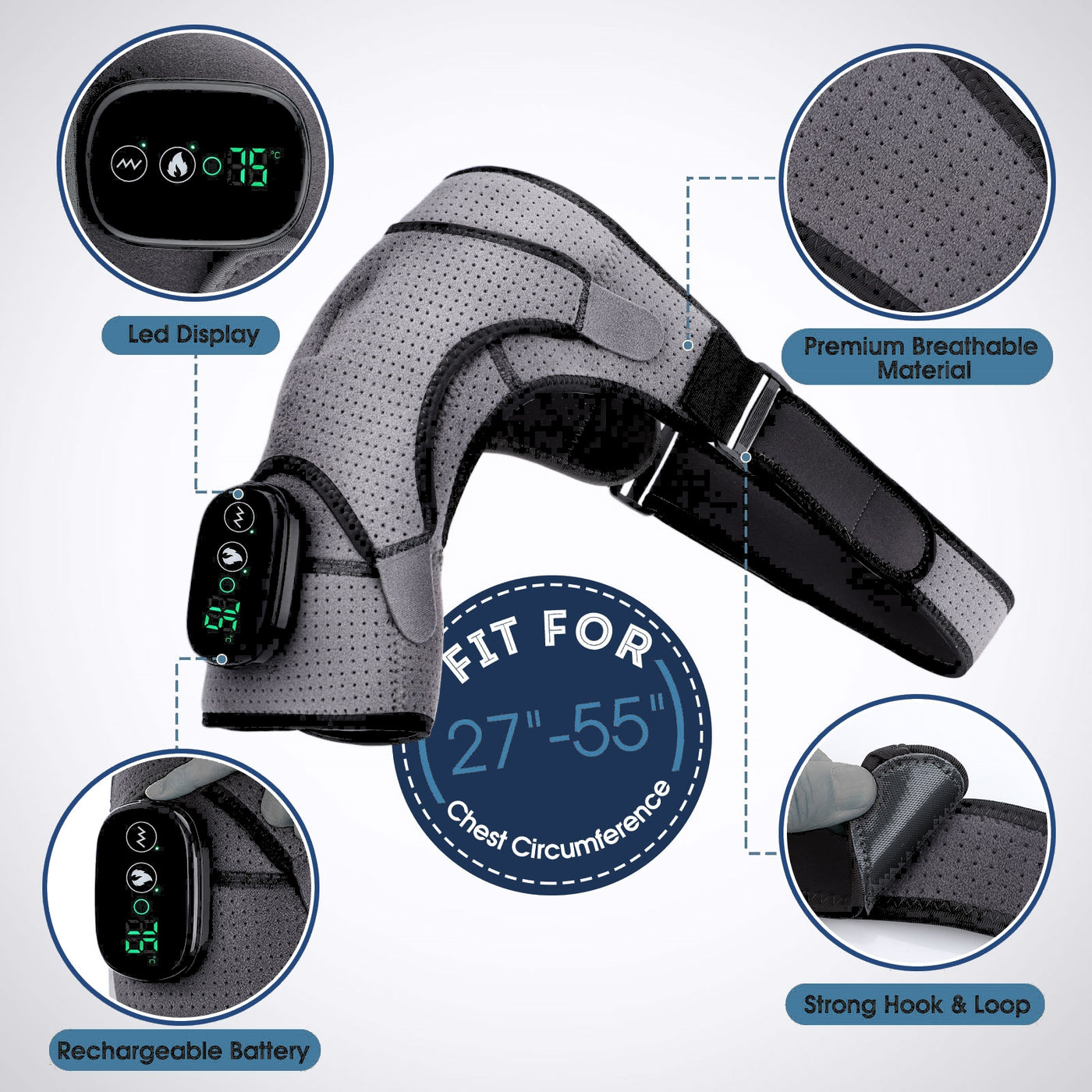 3in1 HeatWave Shoulder/Knee/Elbow Revive