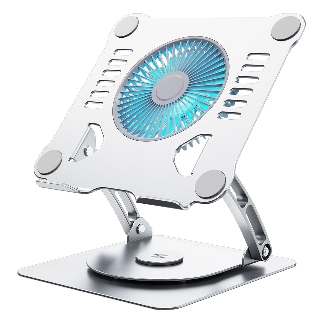 EvoFlex Neck-Saving Laptop Stand with Cooling Fan