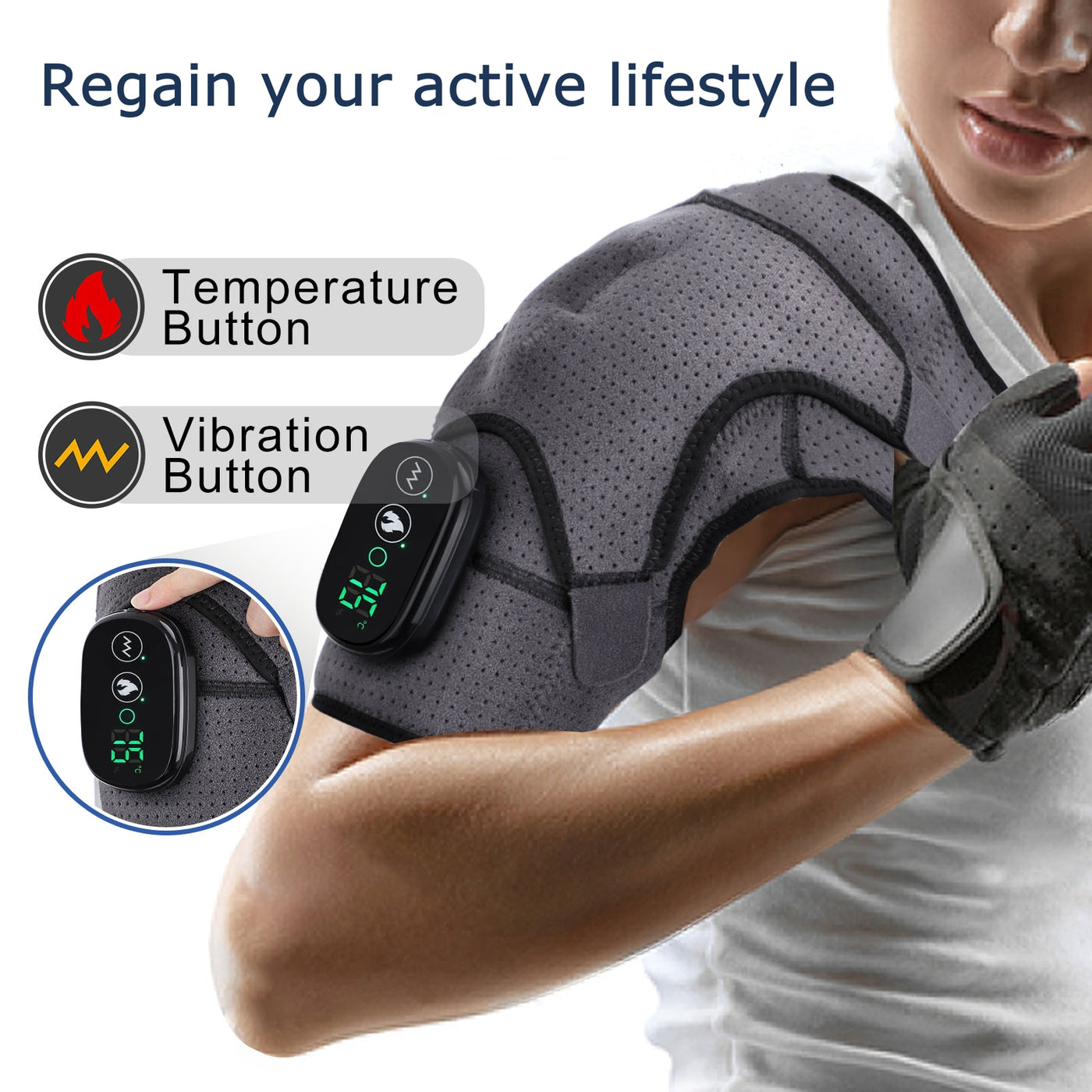 3in1 HeatWave Shoulder/Knee/Elbow Revive