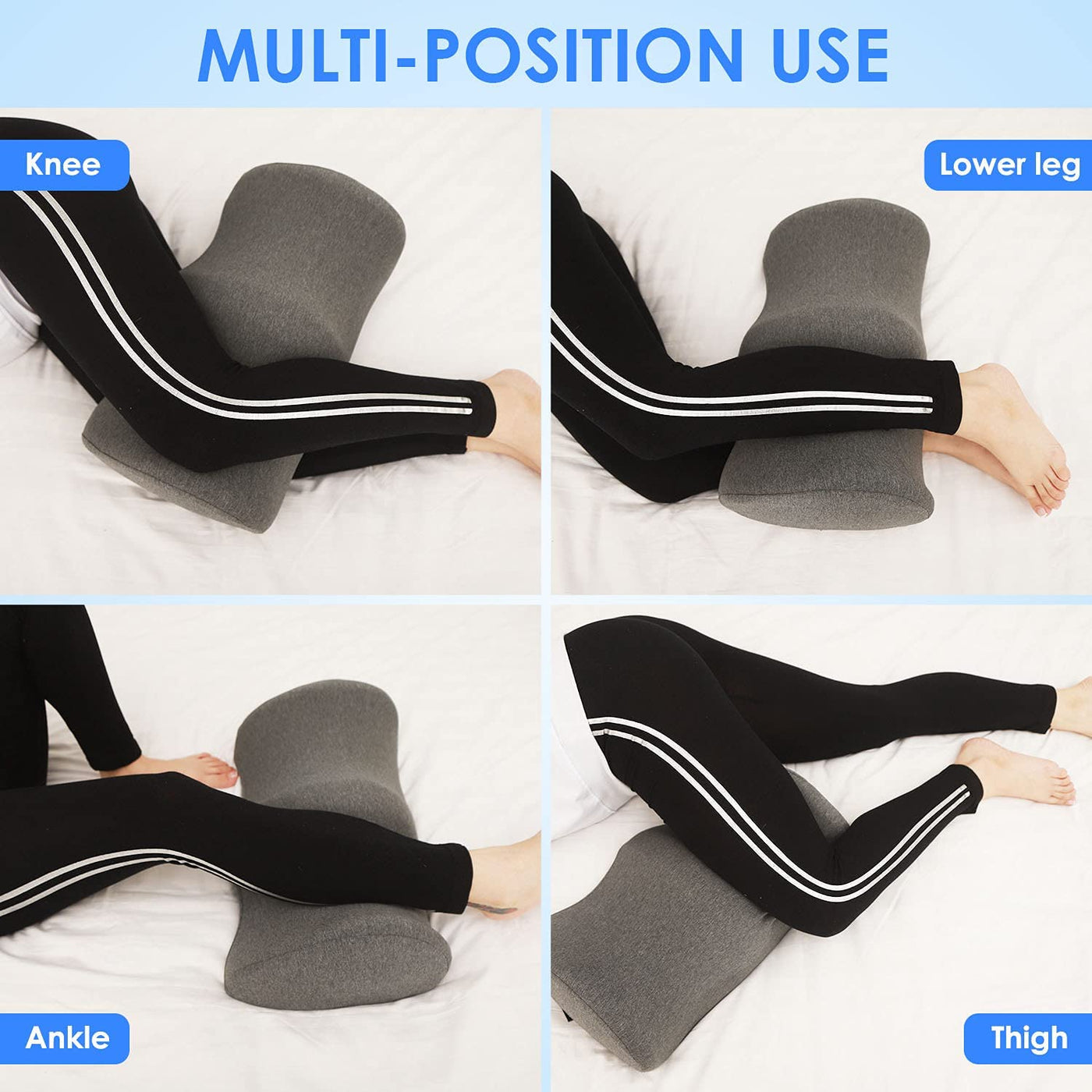 Knee Pillow, Leg Pillow, Leg Elevation Pillow, Knee and Leg Pillow –  JustStroll